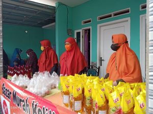Bazar Sembako Murah PKS Jatirasa Diminati Warga
