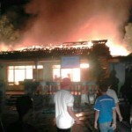 Kantor LPM dekat Kelurahan Jatisari Dilalap Api